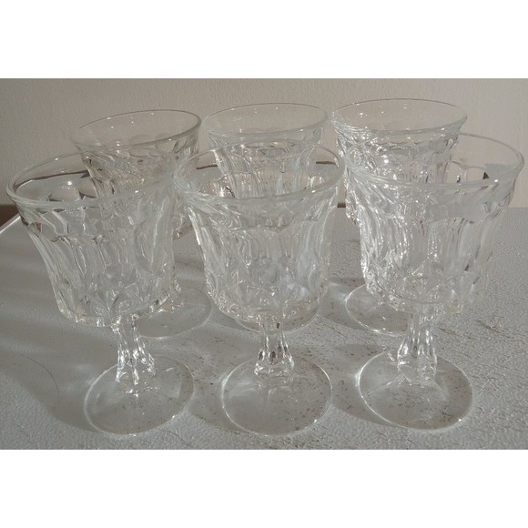 5 VINTAGE Noritake Perspective Mid-century Goblets 1960's Set Of 6